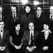 В составе кафедры АХП (16 декабря 1984 года)
